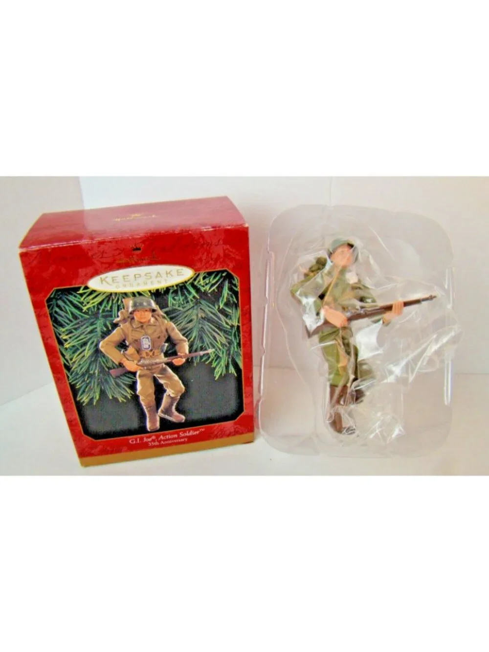 GI Joe Action Soldier Hallmark Christmas Ornament Keepsake 1999 NEW